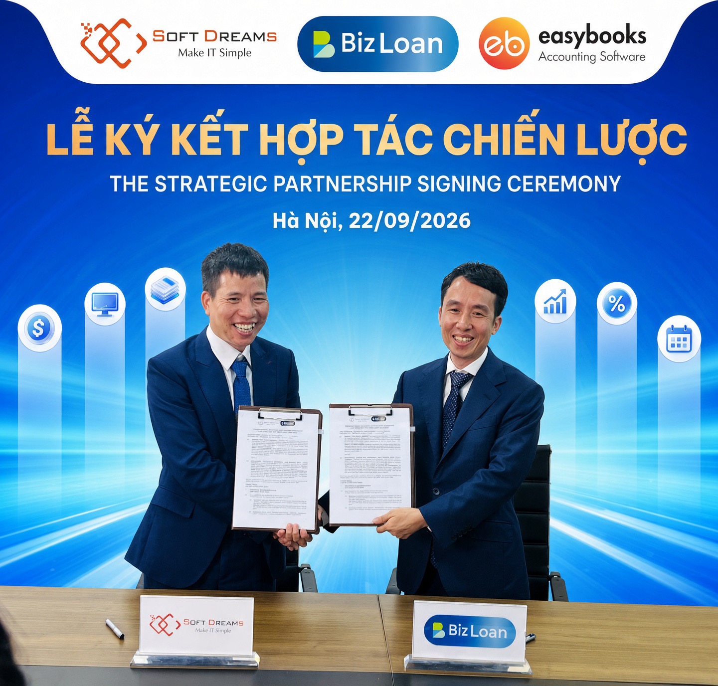 BizLoan và Softdreams ký kết hợp tác chiến lược toàn diện
